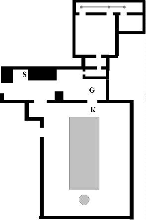 Skizze der Gouverneur-Villa